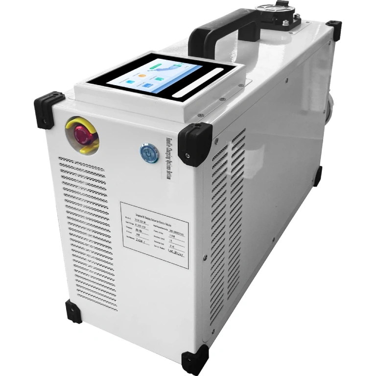 DC 20kw , portable charger AC to DC with Type 2 socket and industrial socket