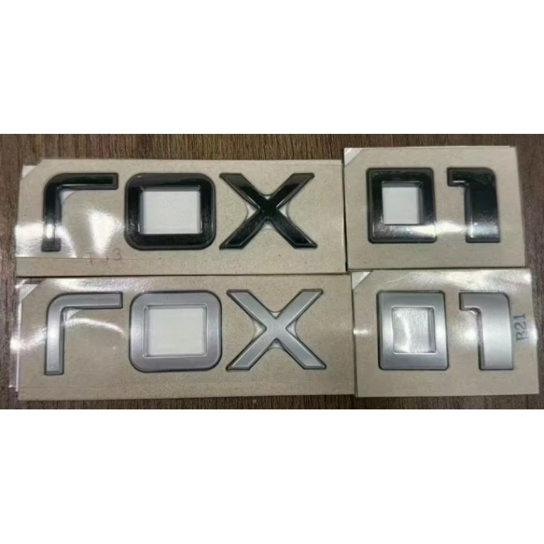 Rox 01 sticker available in English word